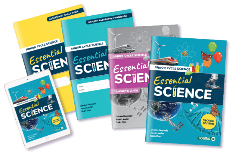 Essential Science 2nd Edition JC science school books and Ipad