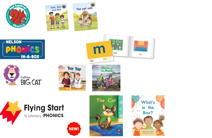 Our complete range of Phonics - Leads to external website
