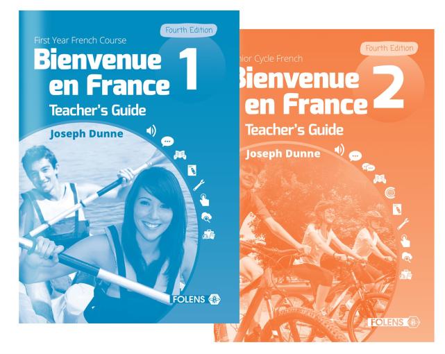 Bienvenue en France junior cert French school book from Folens