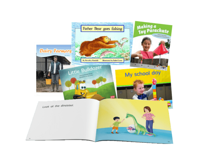 PM guided reading readers & cards from Folens Literacy