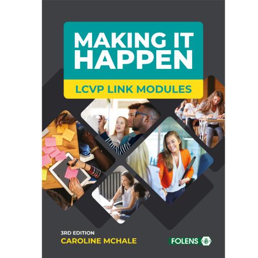 Making it Happen Folens LCVP modules school book by Caroline McHale 