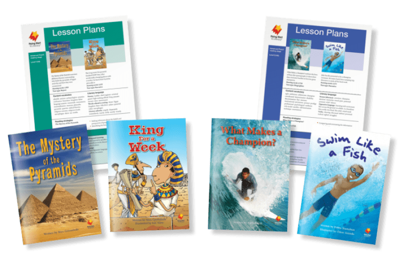 Flying Start to Literacy Lesson Plans & Book covers from Folens Literacy