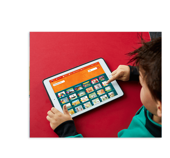 PM eCollection | The eReader App | image of boy and eReader app on tablet
