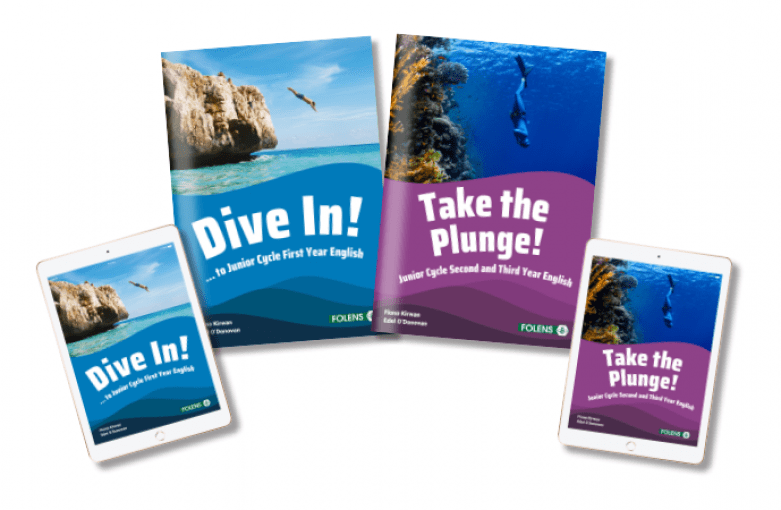 Dive In! and Take the Plunge! JC English school books