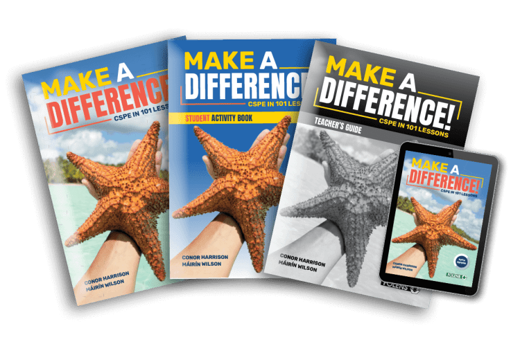 Make a difference Folens CSPE books 