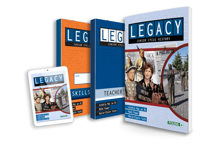 Legacy-folens-junior-cycle-history-book-textbook-teachers-guide-workbook