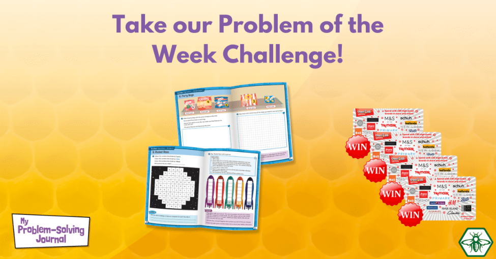 My Problem-Solving Journal | Problem of the Week Challenge | 3rd to 6th Class | Teacher Competition | Folens