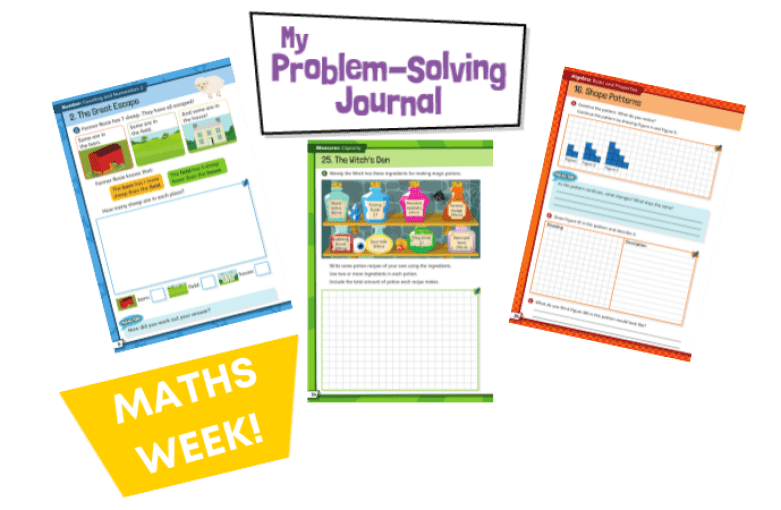 My Problem-Solving Journal | Maths Week Challenge | 2022 | Folens