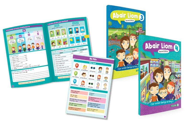 Abair Liom 2nd Edition | 3rd &4th Pupil Books | Folens Irish Language Programme