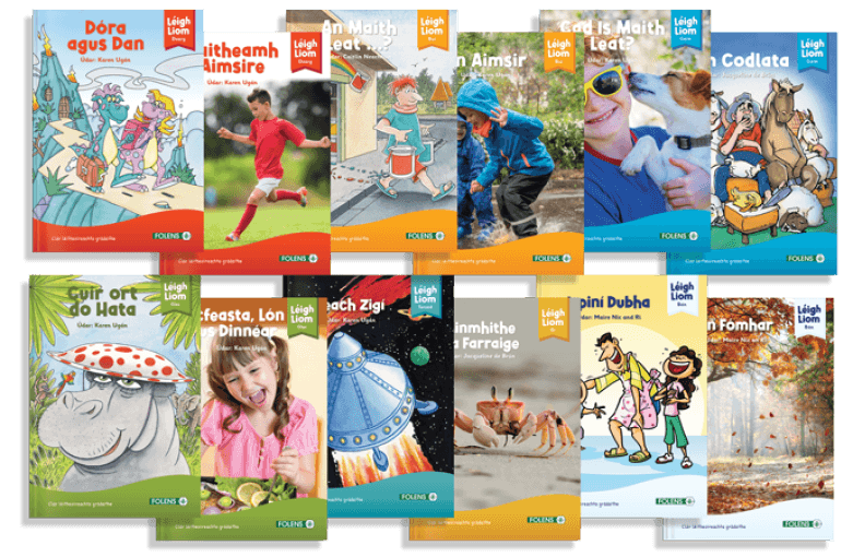 Léigh Liom 1st-4th Class Book Covers