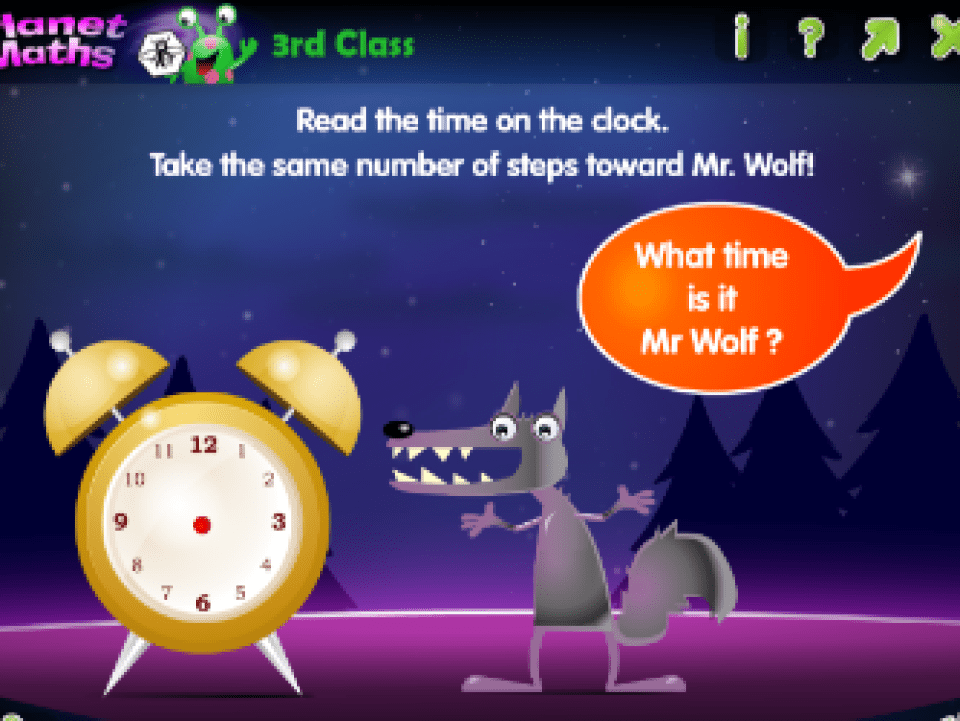 What time is it Mr Wolf?