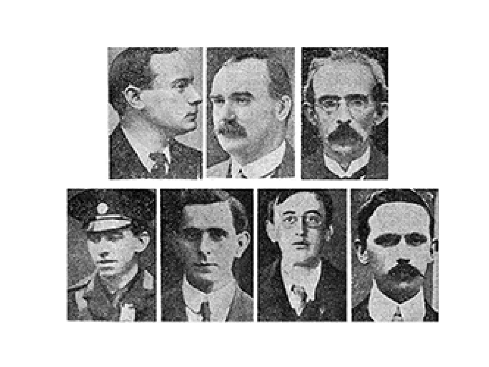 Easter Rising: signatories of the Proclamation