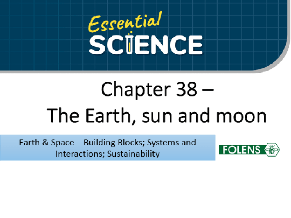 PPT: The Earth, sun and moon