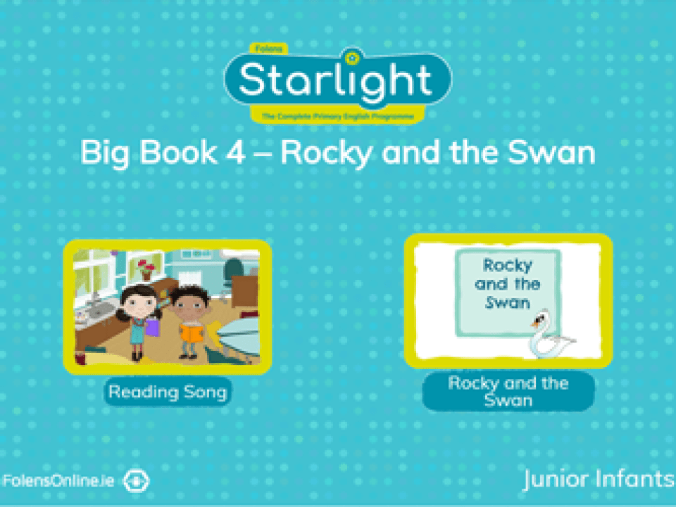 Big Book 4 – Rocky and the Swan