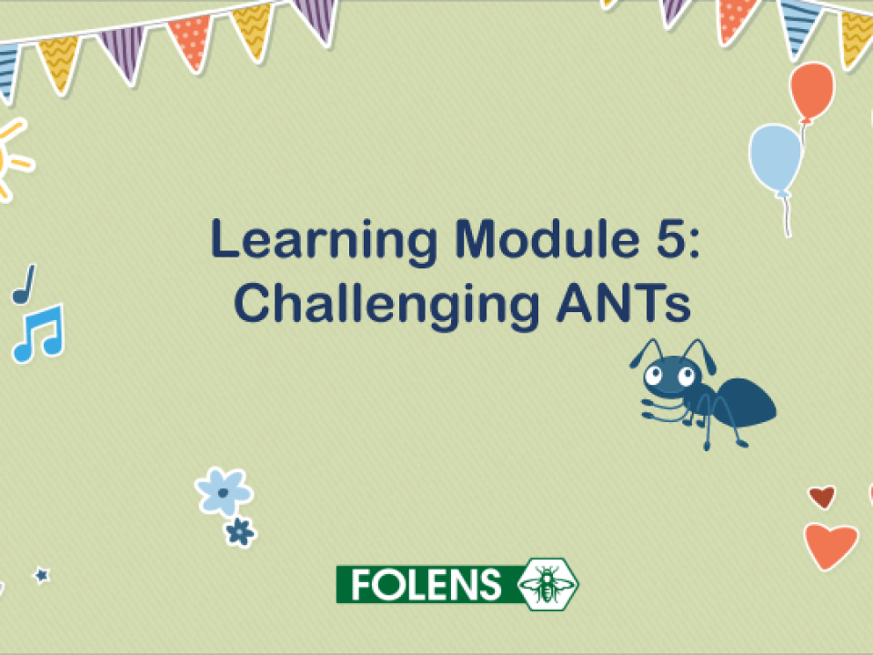 Learning Module 5: Challening ANTs