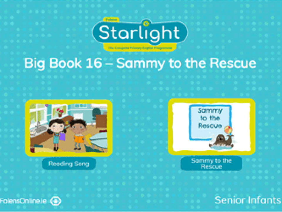 Big Book: Sammy to the Rescue