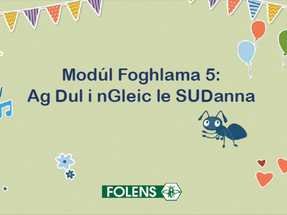 Modúl Foghlama 5: Ag Dul i nGleic le SUDanna 