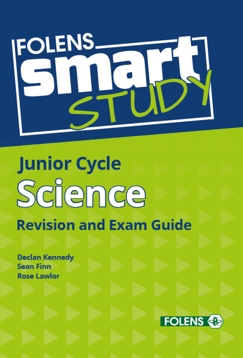 Smart Study Science junior cert Science revision and exam guide school book from Folens. 