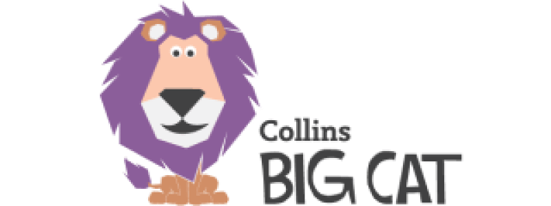 Collins Big Cat logo - lion